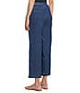 Intro Petite Size Kendall Freedom Denim Relaxed Cropped Pants, Color:Medium Wash - Image 4