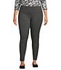 Color:Heather Grey - Image 1 - Plus Size Love the Fit Pull-On Leggings