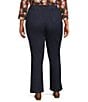 Intro Plus Size Bella Freedom Denim Pull-On Baby Boot Leg Pants, Color:Freedom Marina Deep Wash - Image 2