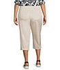 Intro Plus Size Dahlia Pull-On Capri Pants - Image 6