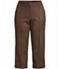 Intro Plus Size Kayla Knit Faux Suede Straight Leg Pull-On Pants - Image 5