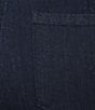 Intro Plus Size Valerie Wide Cuff Pull-On Denim Pants, Color:Freedom Dark Wash - Image 4