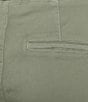 Intro Rib Knit Pheobe Pull-On Cargo Capri Pants, Color:Soft Sage - Image 4