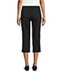 Intro Stretch Pull-On Capri Pants, Color:Ebony Black - Image 2