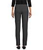 Color:Charcoal Heather - Image 2 - Teri Love the Fit Straight Leg Knit Tummy Control Pull-On Pants