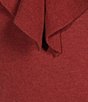 Investments 3/4 Sleeve Ruffle V-Neck Pullover Sweater - Image 4