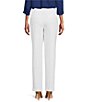 Color:White - Image 2 - the 5TH AVE fit Straight Leg Tummy Control Pants