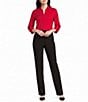 Investments the 5TH AVE fit Straight Leg Tummy Control Pants - Image 2