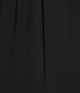 Color:Black - Image 4 - A-Line High-Low Flounce Midi Skirt