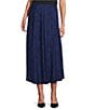 Investments Bellwether Patch Pull-On A-Line Midi Skirt, Color:Bellwether Patch - Image 1