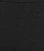 Investments Black Park Ave Pull-On Wide Leg Crop Pants, Color:Black - Image 6