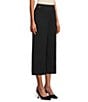 Investments Black Park Ave Pull-On Wide Leg Crop Pants, Color:Black - Image 3
