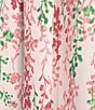 Investments Caroline Signature Cascading Vines V-Neck 3/4 Sleeve Button Front Top, Color:Cascading Vines - Image 4