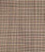 Investments Coffee Plaid Long Sleeve Button Front Blazer - Image 6