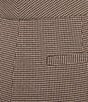 Investments Houndstooth 5TH AVE Fit Straight Leg Pants, Color:Houndstooth - Image 6