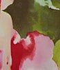 Color:Floral Wash - Image 4 - Laikyn Signature Floral Wash Print V-Neck 3/4 Ruffled Sleeve Top