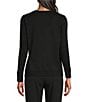 Investments Long Sleeve Button Cuff Crew Neck Sweater - Image 6