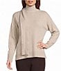 Investments Long Sleeve Scarf Sweater - Image 1