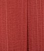 Investments Long Sleeve Split-V Neck Jacquard Blouse - Image 4