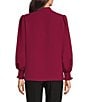 Investments Long Sleeve V-Neck Bow Blouse - Image 2