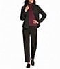 Investments Modern Ease Long Sleeve Button Front Knit Jacket - Image 3