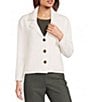 Investments Notch Collar Long Sleeve Button Front Cardigan - Image 5