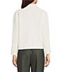 Investments Notch Collar Long Sleeve Button Front Cardigan - Image 6