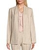 Color:Neutral Pattern - Image 1 - Novelty Long Sleeve Coordinating Open-Front Jacket