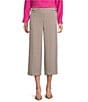 Investments Park Ave Pull On Wide Leg Crop Pants, Color:Houndstooth Windowpane - Image 1