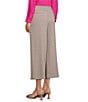 Investments Park Ave Pull On Wide Leg Crop Pants, Color:Houndstooth Windowpane - Image 4