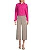 Investments Park Ave Pull On Wide Leg Crop Pants, Color:Houndstooth Windowpane - Image 5