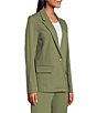 Investments Performance Traveler Long Sleeve One Button Notch Lapel Blazer - Image 3