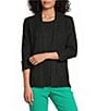 Investments Petite Size 3/4 Sleeve Open Front Cardigan - Image 1