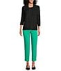 Investments Petite Size 3/4 Sleeve Open Front Cardigan - Image 3