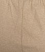 Investments Petite Size Pull On Heather Flannel Cuffed Ankle Pants - Image 4