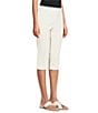 Investments Petite Size Pull-On Pintuck Capri Pants - Image 3