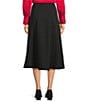 Investments Petite Size Pull-On Ponte Midi Skirt - Image 2