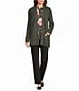 Investments Petite Size the 5TH AVE fit Stretch Straight Leg Tummy Control Pants - Image 3