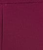 Color:Magenta Purple - Image 3 - Petite Size the PARK AVE fit Elite Stretch Ankle Straight Pants