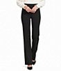 Investments Petite Size the PARK AVE fit Pull-On Straight Leg Pants - Image 1