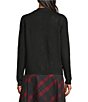 Investments Petite Size V-Neck Long Sleeve Bow Sweater - Image 5