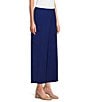 Investments Petite Size Wide Leg Cargo Pants, Color:Bellwether Blue - Image 3