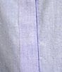Color:Blue Wave - Image 4 - Petite Size Taylor Gold Label Non-Iron 3/4 Sleeve Button Front Shirt