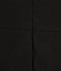 Investments Platinum Suiting Petite Size Sleeveless Crew Neck Sheath Dress, Color:Black - Image 3