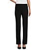 Investments Platinum Suiting Petite Size Slim Leg Pant, Color:Black - Image 1