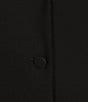 Investments Platinum Suiting Plus Size Long Sleeve Two Button Notch Lapel Blazer, Color:Black - Image 4