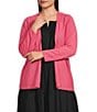 Investments Plus Size 3/4 Dolman Sleeve Open Front Cardigan - Image 5