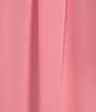 Investments Plus Size Caroline Signature V-Neck 3/4 Sleeve Button Front Blouse, Color:Strawberry Pink - Image 4