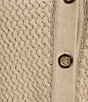 Investments Plus Size Charlotte Crew Neck Long Sleeve Button Front Cardigan - Image 5
