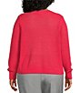 Investments Plus Size Charlotte Crew Neck Long Sleeve Button Front Cardigan - Image 2